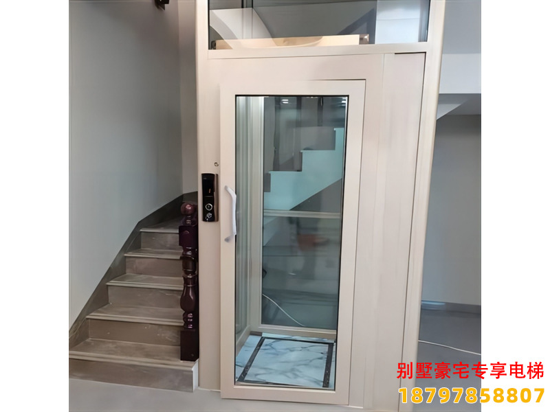 广东别墅二层电梯安装